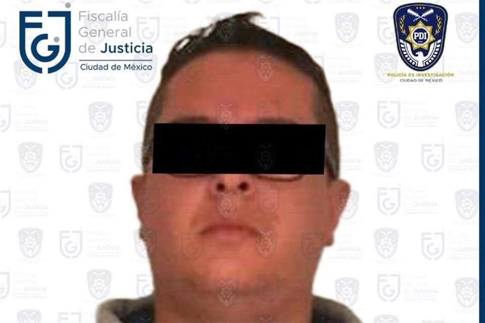 El aprehendido fue ingresado al Reclusorio Preventivo Varonil Norte, donde quedó a disposición del juzgador.