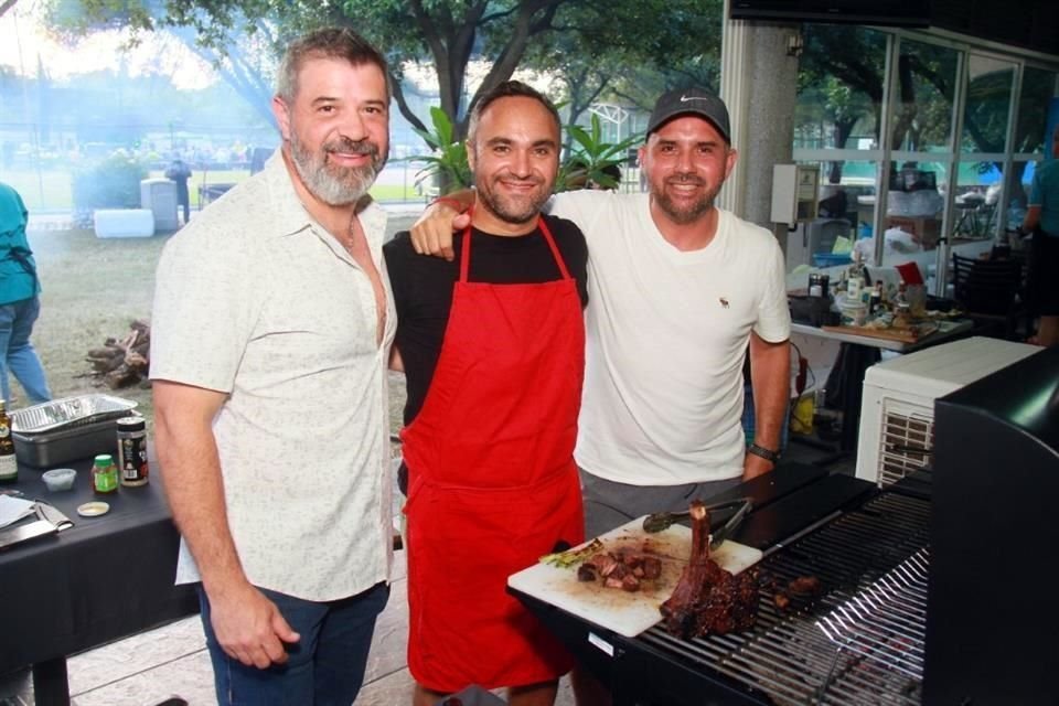 Marcelo Lozano González, José Gerardo Tamez Sierra y Sergio Villanueva Cabriales