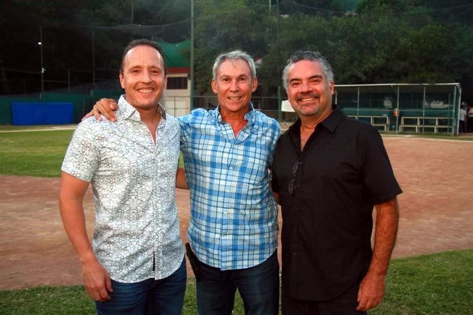 Mario Martínez, Fernando González Serna y Jesús Tamez Vargas