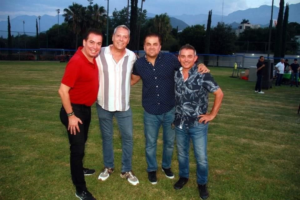 César López, Leonel Guadiana, René Fernando Cantú González y René Treviño