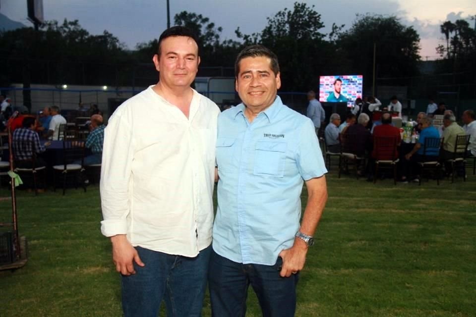 Abel Flores y Javier Ortiz Núñez