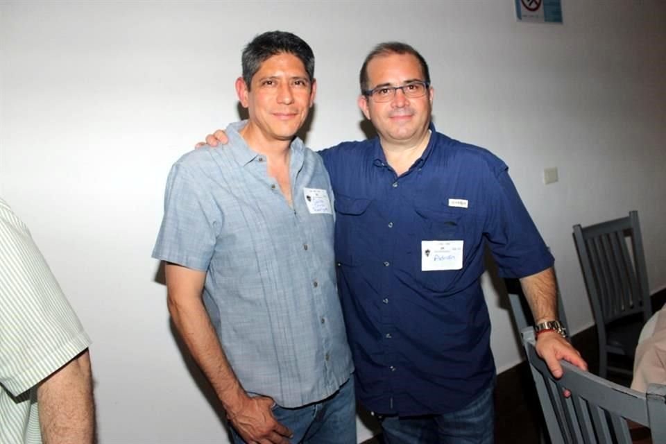 Carlos Rodríguez y Adrián Martínez
