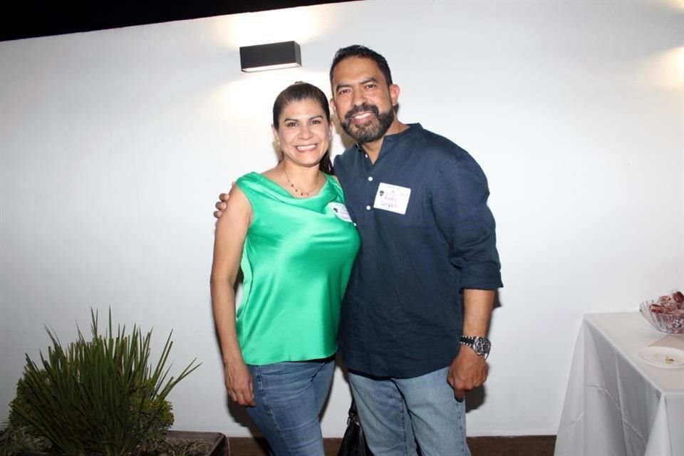 Ednna García y Pablo Campos