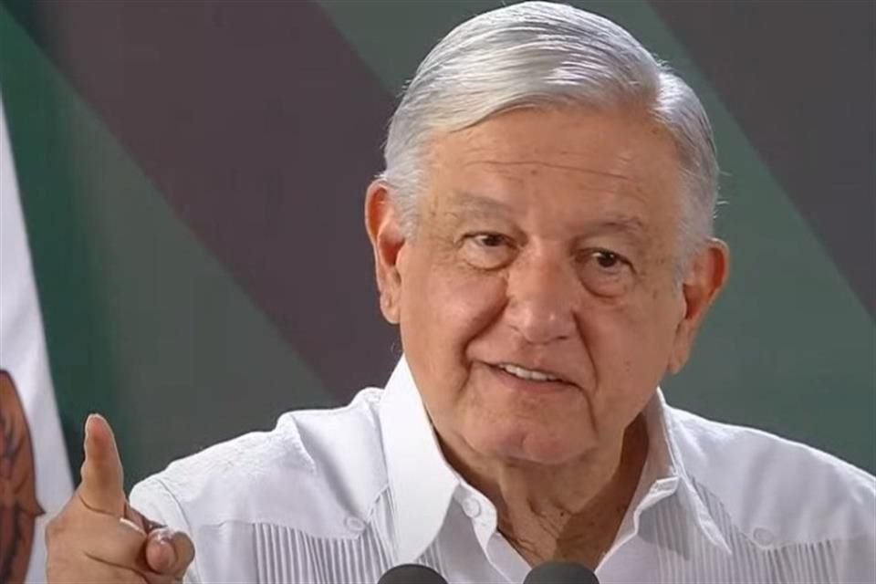 El Presidente Andrés Manuel López Obrador.