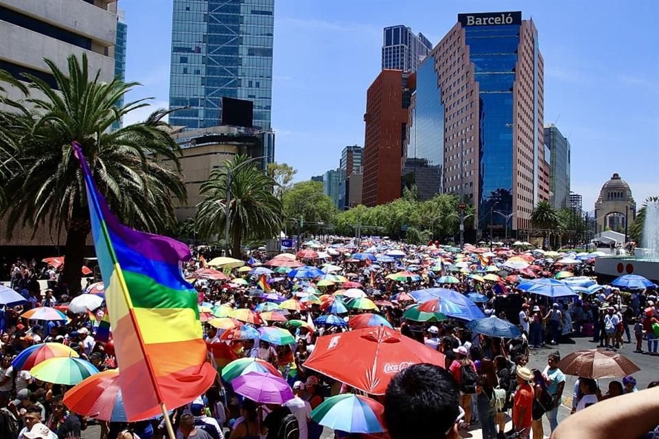 Ayer participaron 250 mil personas en la 45 Marcha del Orgullo, en la cual estuvieron 40 colectivos de la diversidad sexual.