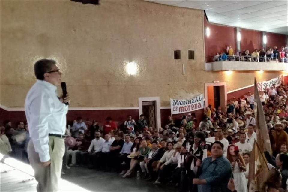 Ricardo Monreal dijo que hay que profundizar las políticas de la 4T.