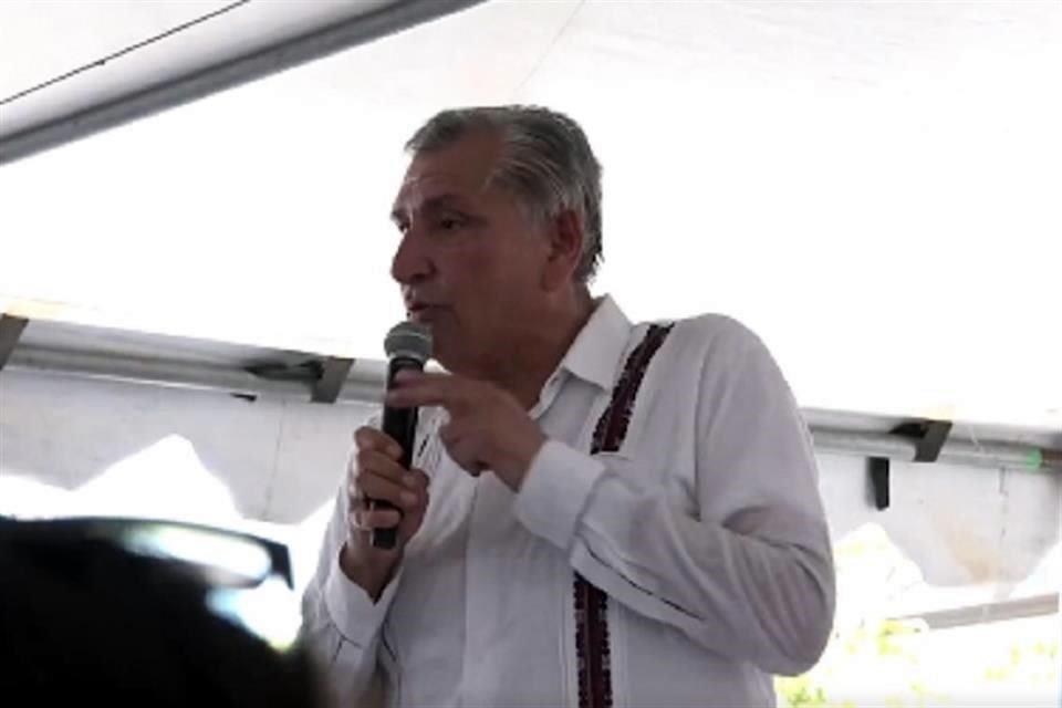 Adán Augusto, aspirante a la candidatura presidencial por parte de Morena.