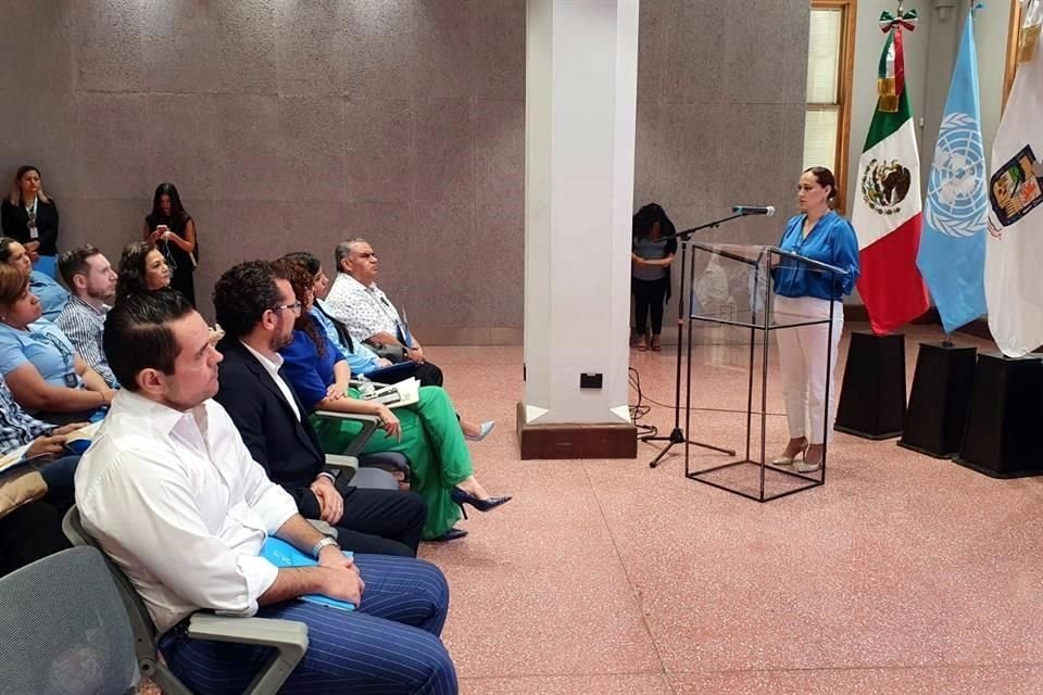 Gloria Morales, titular de la Secretaría de Administración, señaló que ya iniciaron la evaluación de sus procesos y esperan tener este mismo año la certificación.