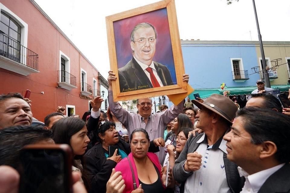 Marcelo Ebrard en Tlaxcala.