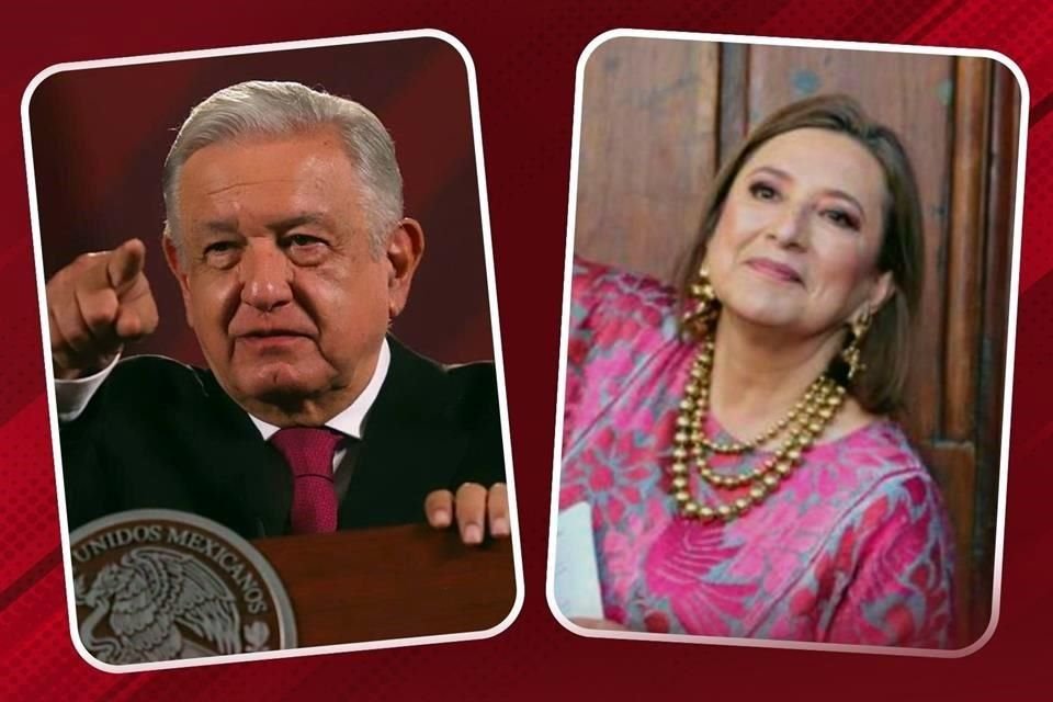 El Presidente Andrés Manuel López Obrador dijo que Xóchitl Gálvez será la candidata del Frente Amplio por México.