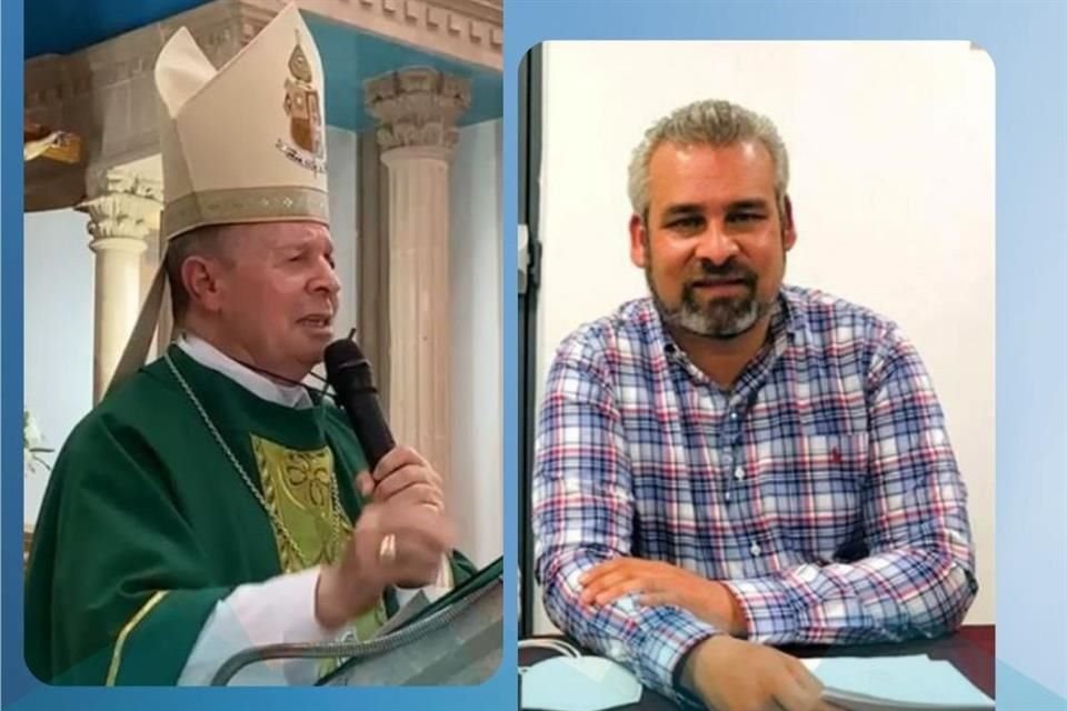 Tras reproche de Obispo de Apatzingán a AMLO, el Gobernador de Michoacán acusó que líderes de la Iglesia católica son voceros del narco.