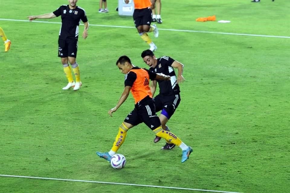 Los Tigres retomaron la noche de este lunes las prácticas pensando en el encuentro de la Jornada 2, en la que se medirán con Bravos de Juárez.
