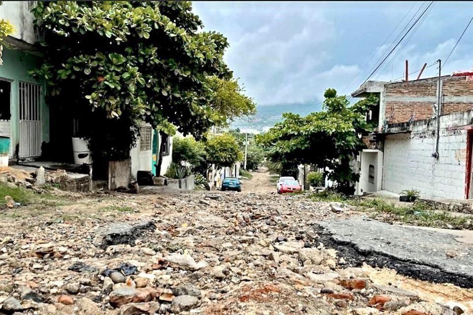 Calle donde supuestamente reside el dueño de Factibilidad Empresarial de México en Tuxtla Gutiérrez, empresa contratada por el Gobierno de Manuel Velasco como proveedora.