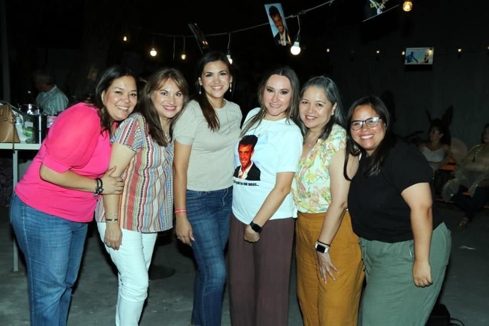Cecy Jiménez, Gaby Maldonado, Sarahí Maldonado, Karla Saldaña, Cecy Garza y Dany Lara