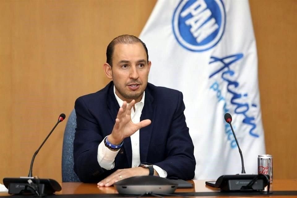 Marko Cortés, líder nacional del blanquiazul, respondió que el partido siempre está abierto al diálogo con todas las fuerzas políticas .