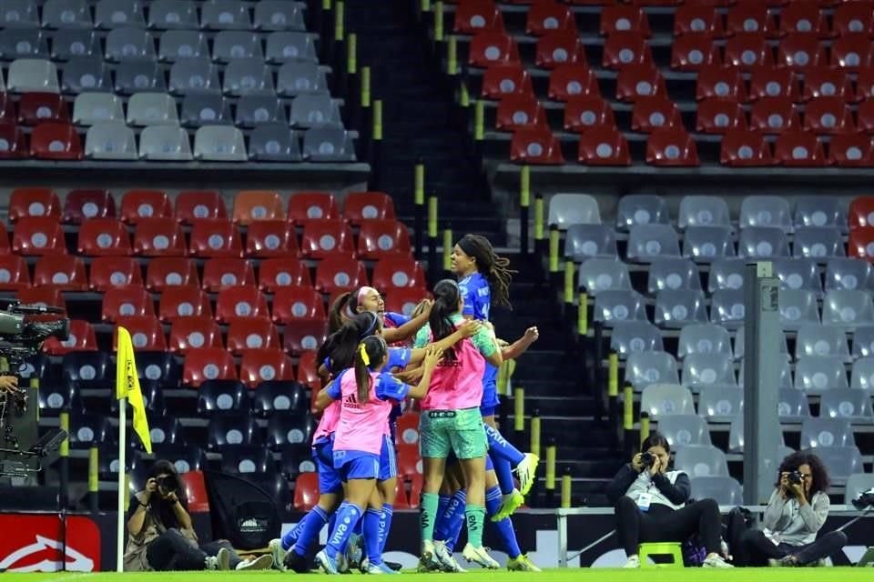 Con doblete de Mía Fishel, Tigres Femenil venció 2-0 al América en la ida del Campeón de Campeones.