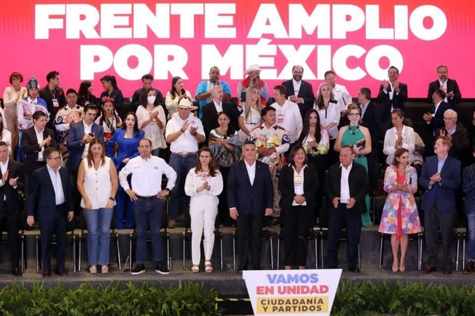 Sala Superior del TEPJF declaró la validez de convocatoria del Frente opositor, pero pidió que el INE emita lineamientos para fiscalizarlo.