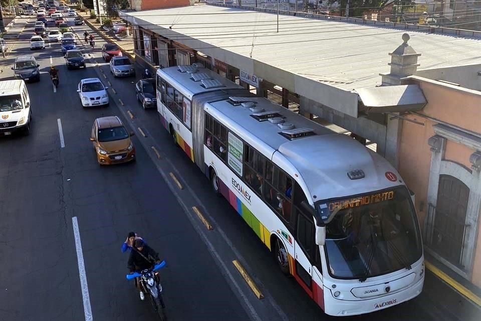 De enero a la fecha, han detenido a 7 personas por hurto en las cuatro líneas del Mexibús.