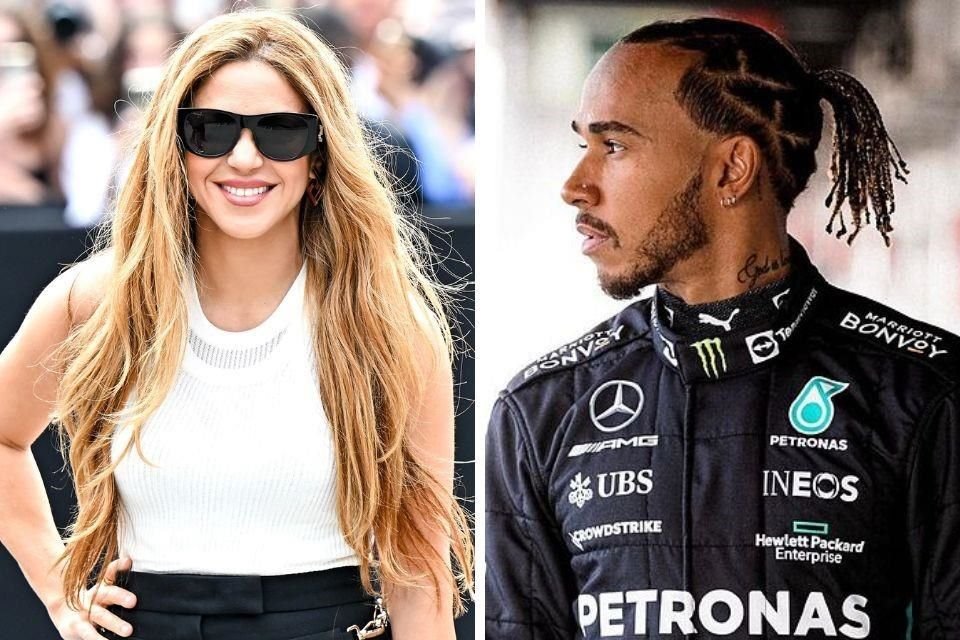 Shakira y Lewis Hamilton fueron captados en un club nocturno en Londres tras el Gran Premio de Gran Bretaña.