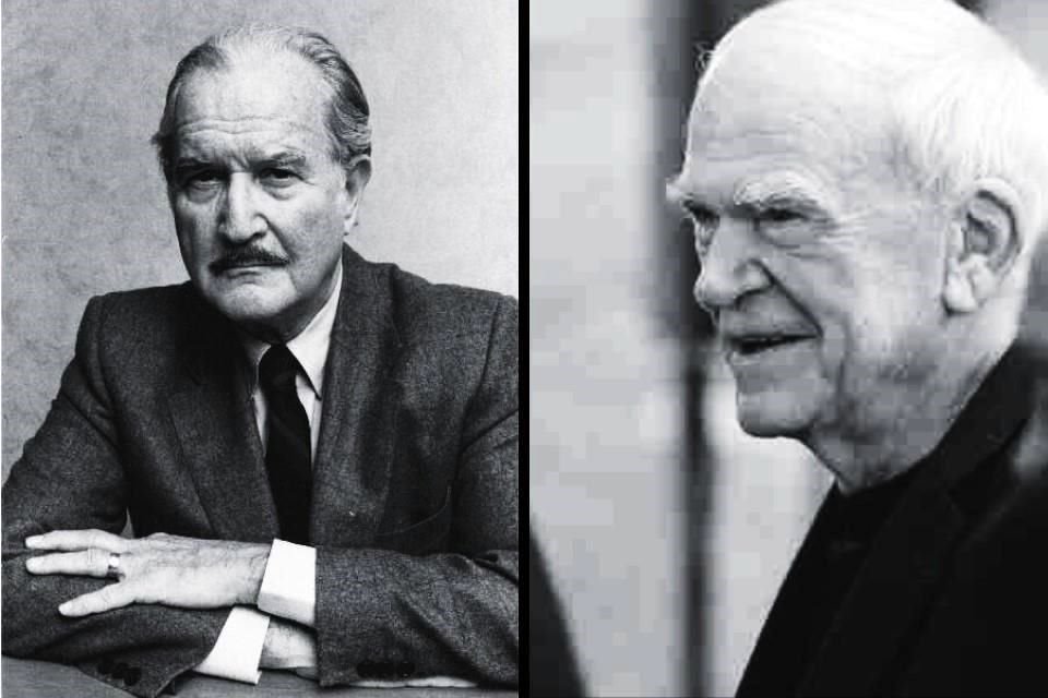 Carlos Fuentes y Milan Kundera, colegas y amigos.