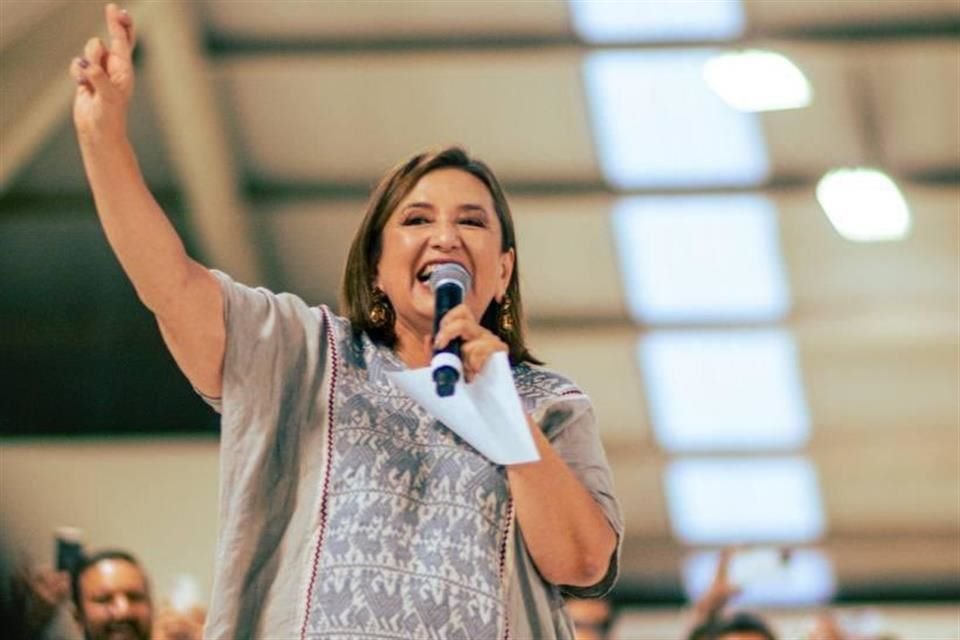 La senadora Gálvez dijo que su empresa es 'tan chingona' que el Gobierno de AMLO la contrata.