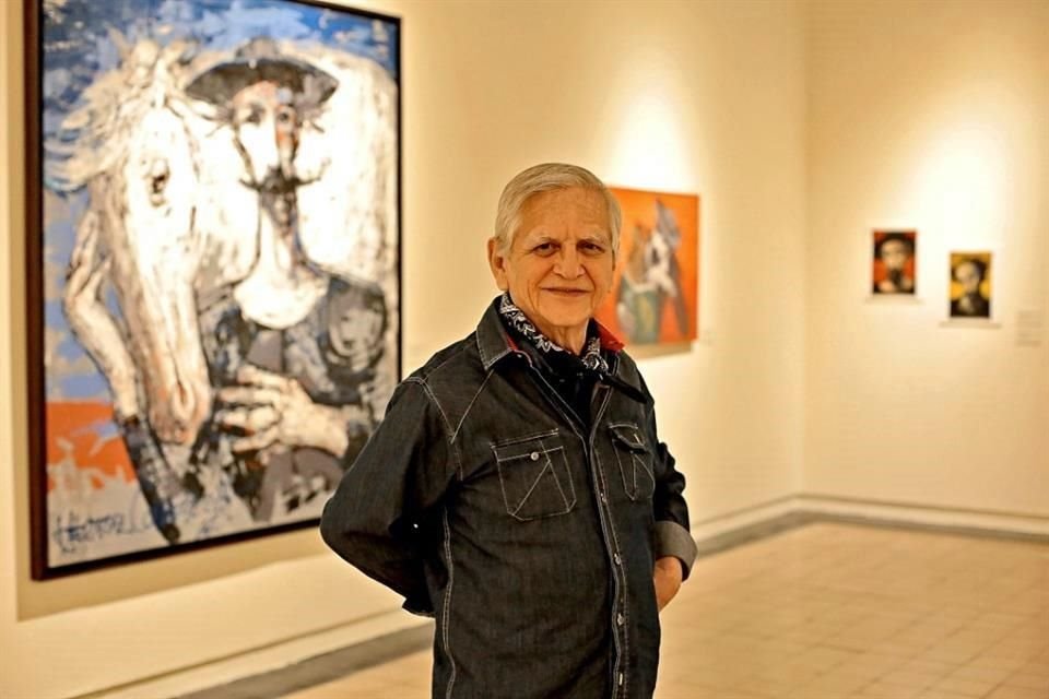 Héctor Carrizosa (1943-2021) dejó un legado pictórico en sus 60 años de labor como pintor, escultor, dibujante y grabador.