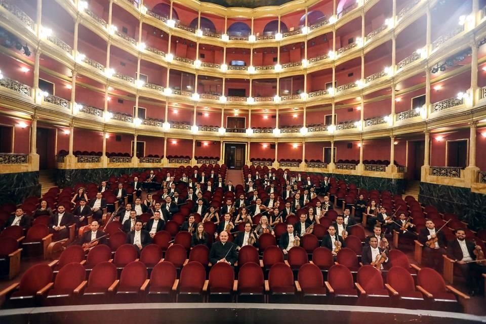 La Orquesta Filarmónica de Jalisco volverá al Teatro Degollado, con un grupo de 300 personas.