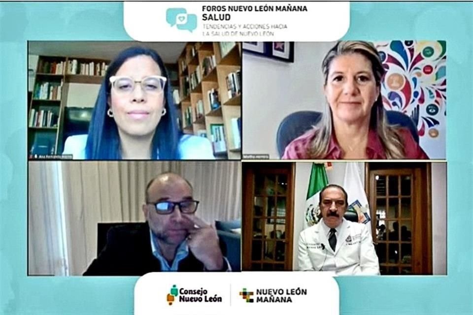 Los especialistas médicos destacaron en el foro virtual la importancia de atender las enfermedades crónico degenerativas.