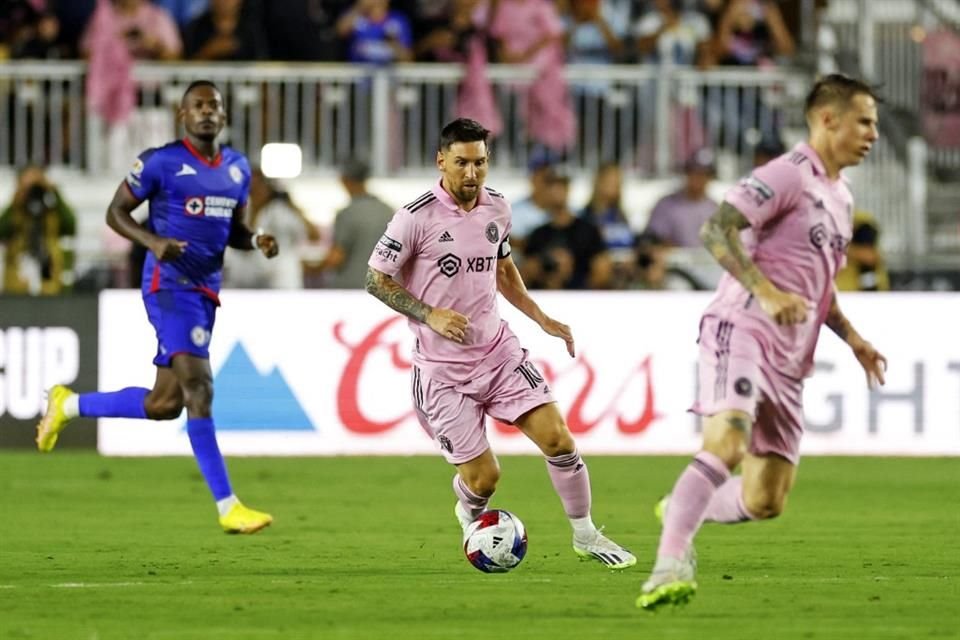 Lionel Messi dio muestra de calidad en su primer juego con el Inter Miami.