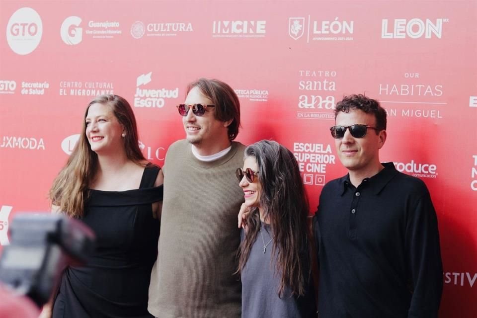 El director Amat Escalante proyectó este viernes su nueva película  'Perdidos en la Noche' en el Festival de Cine de Guanajuato (GIFF).