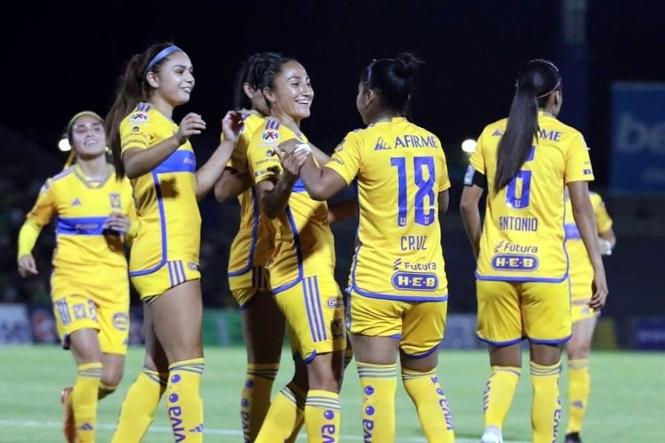 Repasa las acciones del triunfo de Tigres Femenil 4-0 sobre Bravas.