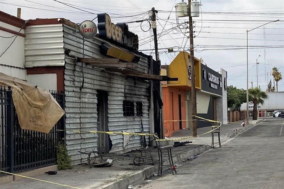 Once personas murieron en incendio en bar.