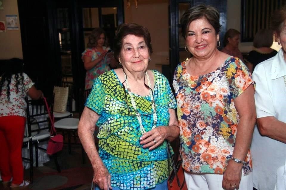 Elda González y Cristina Meza