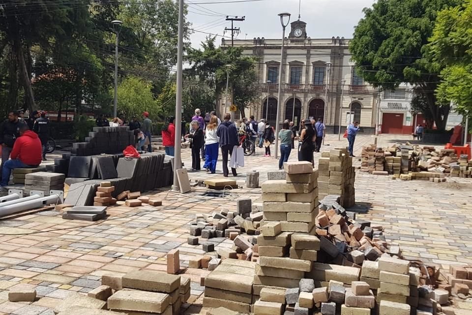 La Alcaldía Benito Juárez busca implementar parquímetros en la Plaza Agustín Jáuregui, en la Colonia Insurgentes Mixcoac.