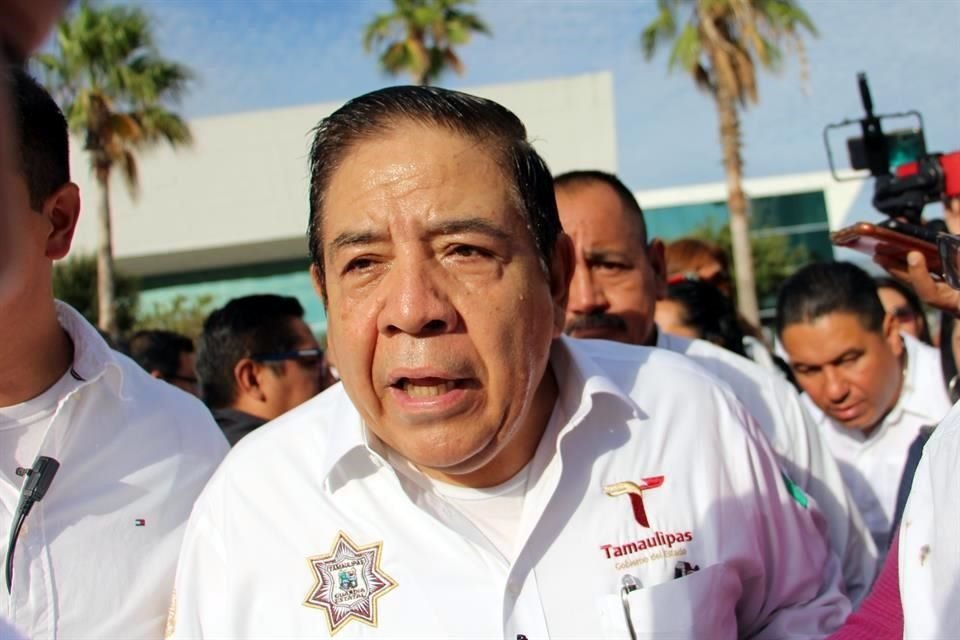 General Sergio Chávez García, Secretario de Seguridad Pública de Tamaulipas.