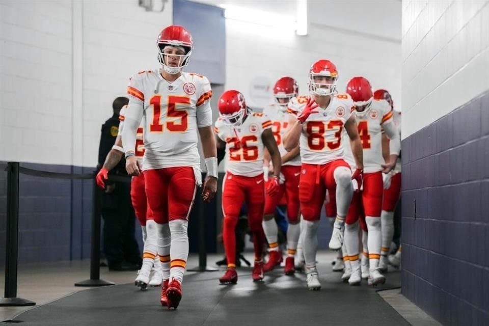 Los Jefes y Patrick Mahomes quieren volver a ganar el Súper Tazón.