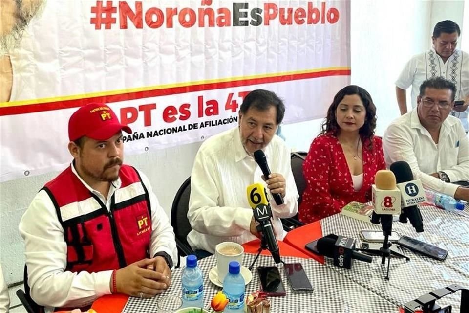 Aunque Noroña consideró que la violencia se generalizará en el País y que él puede ser víctima, dijo que mantiene su postura de no pedir seguridad.