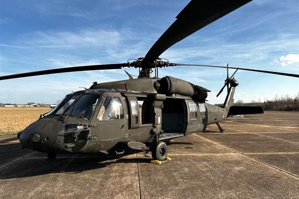 El helicóptero Black Hawk se sumará a la flotilla aérea de Fuerza Civil.