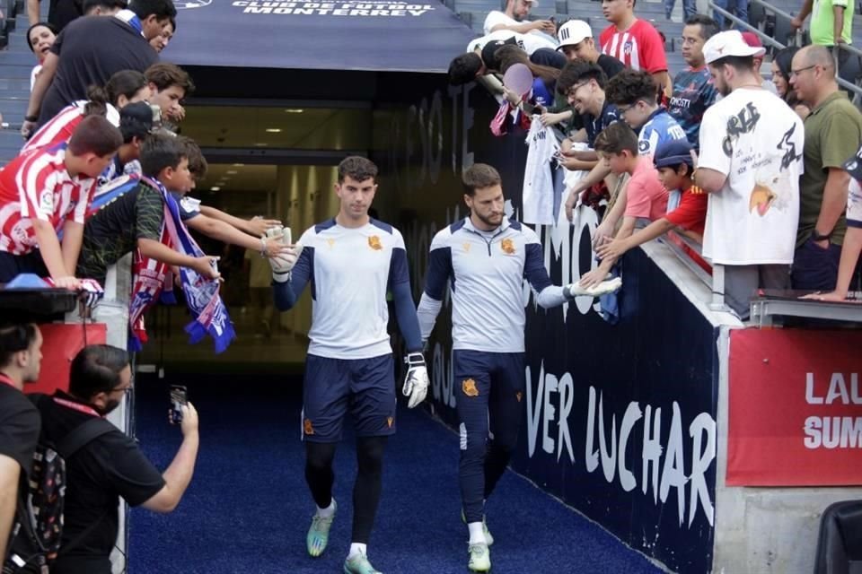 Afición regiomontana gozó en grande la fiesta que armaron Atlético de Madrid y Real Sociedad en Monterrey. Así se vivió el ambiente en el Gigante de Acero.