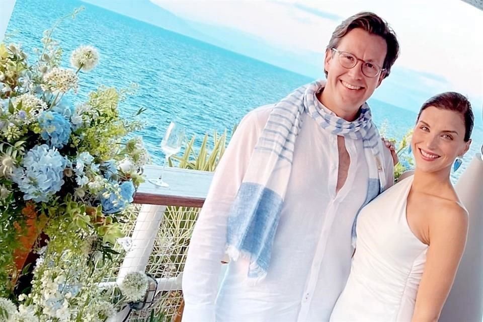 Adrián Maldonado y Cristy Zorrilla de Maldonado. CAPRI, ITALIA.