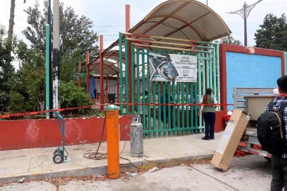 El inmueble estaba acordonado desde el fin de semana.
