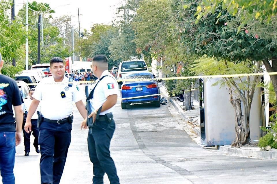 El cadáver quedó frente a un domicilio de la Avenida Las Torres, en la Colonia Villas del Obispo