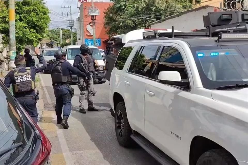 El Fiscal morelense denunció la movilización de fuerzas federales en su domicilio.