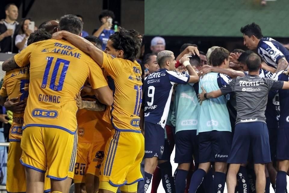 Tigres y Rayados jugarán el próximo martes a las 20:10 horas.