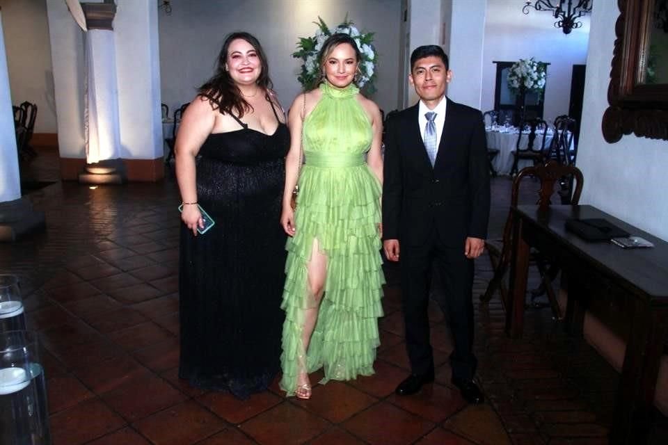 Mafer Rosse, Edith Jiménez y Alexis García