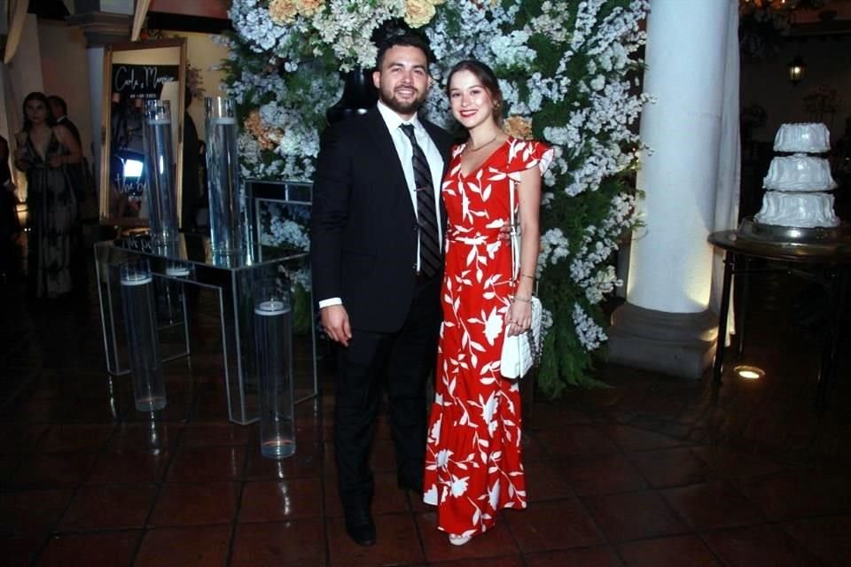 Diego Coss y Amanda Meléndez Schiaffino