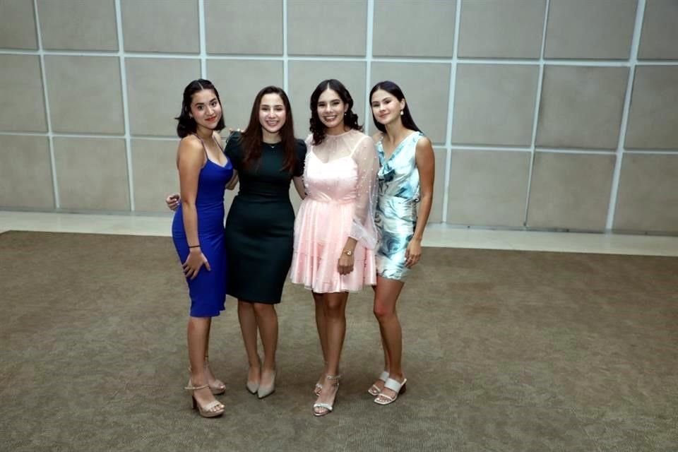 Karla Muñoz, Ileana Partida, Sofía Riojas y Mariana Rendón