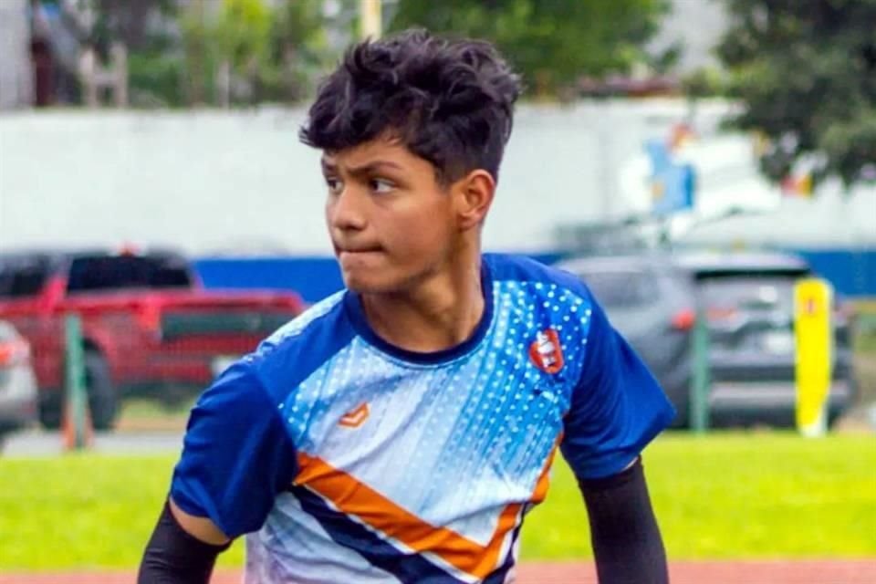 Emiliano Sánchez Tavitas, de 14 años perdió la vida en una alberca en Apodaca.