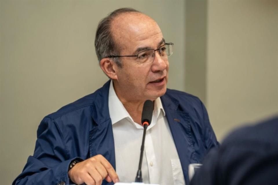 Felipe Calderón, ex Presidente de México.