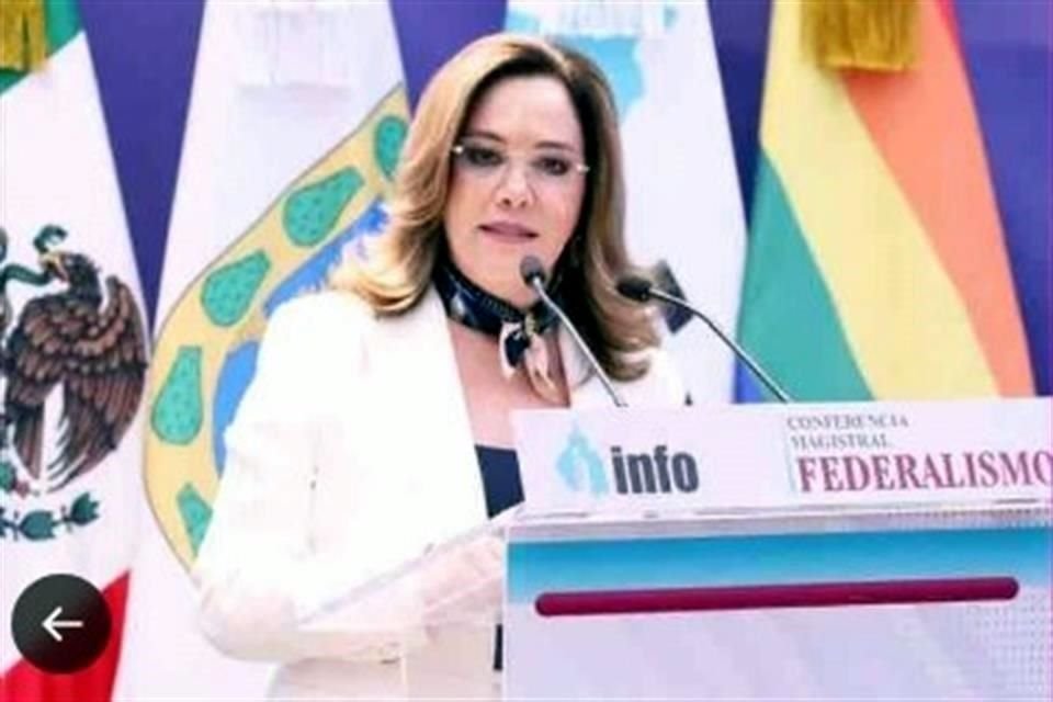 Blanca Ibarra, comisionada presidenta del INAI.